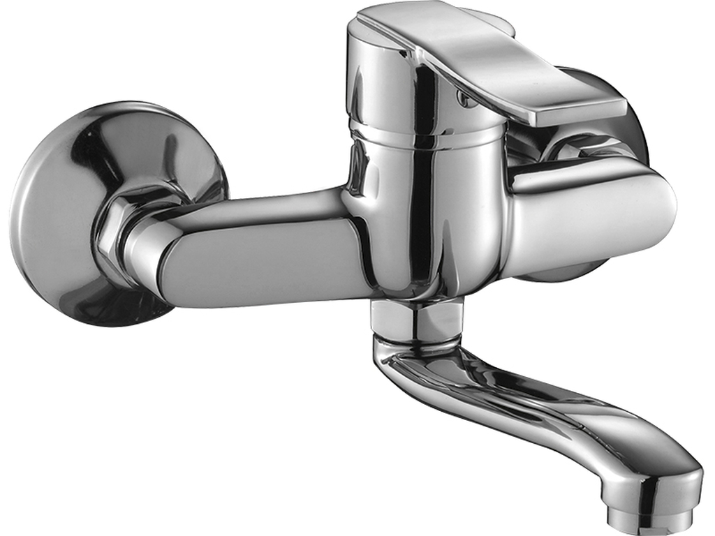 Kuchinox Madera bateria umywalkowa ścienna chrom BQM050D