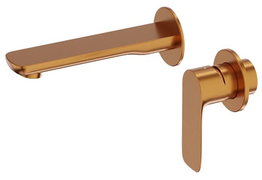 LaVita Spark bateria umywalkowa podtynkowa miedź