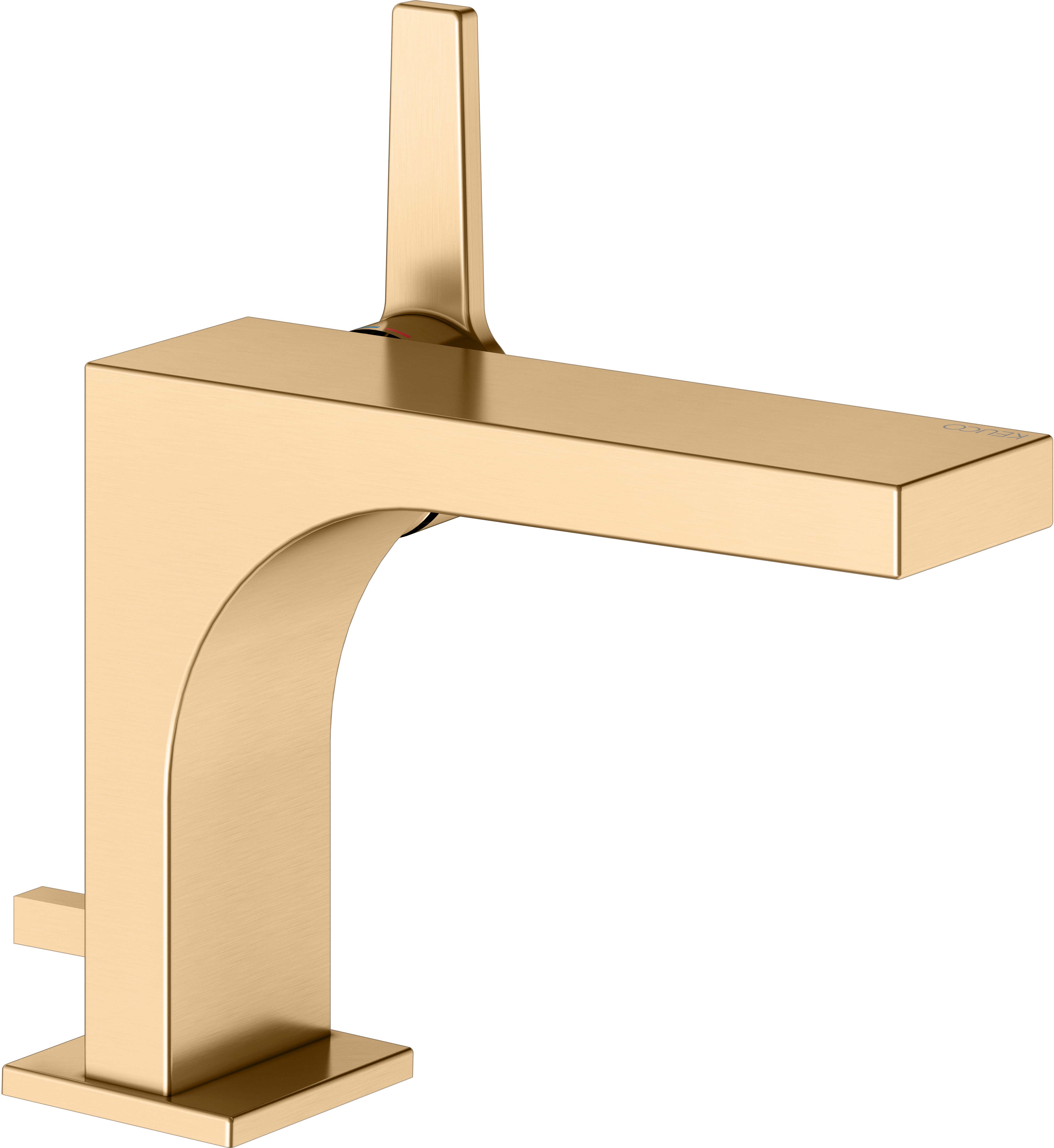 Keuco Edition 11 bateria umywalkowa stojąca mosiądz szczotkowany 51104250000