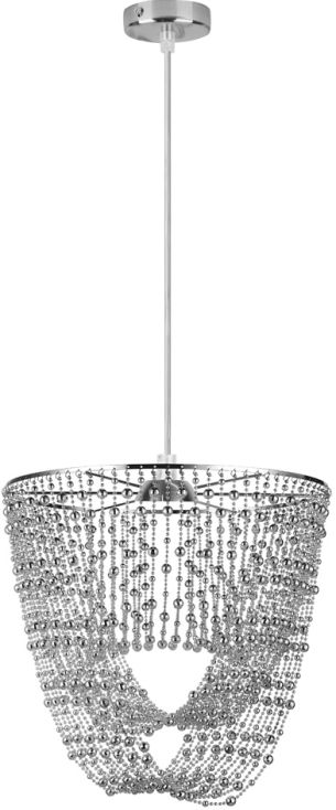 Candellux Elba lampa wisząca 1x60W chrom 31-05397