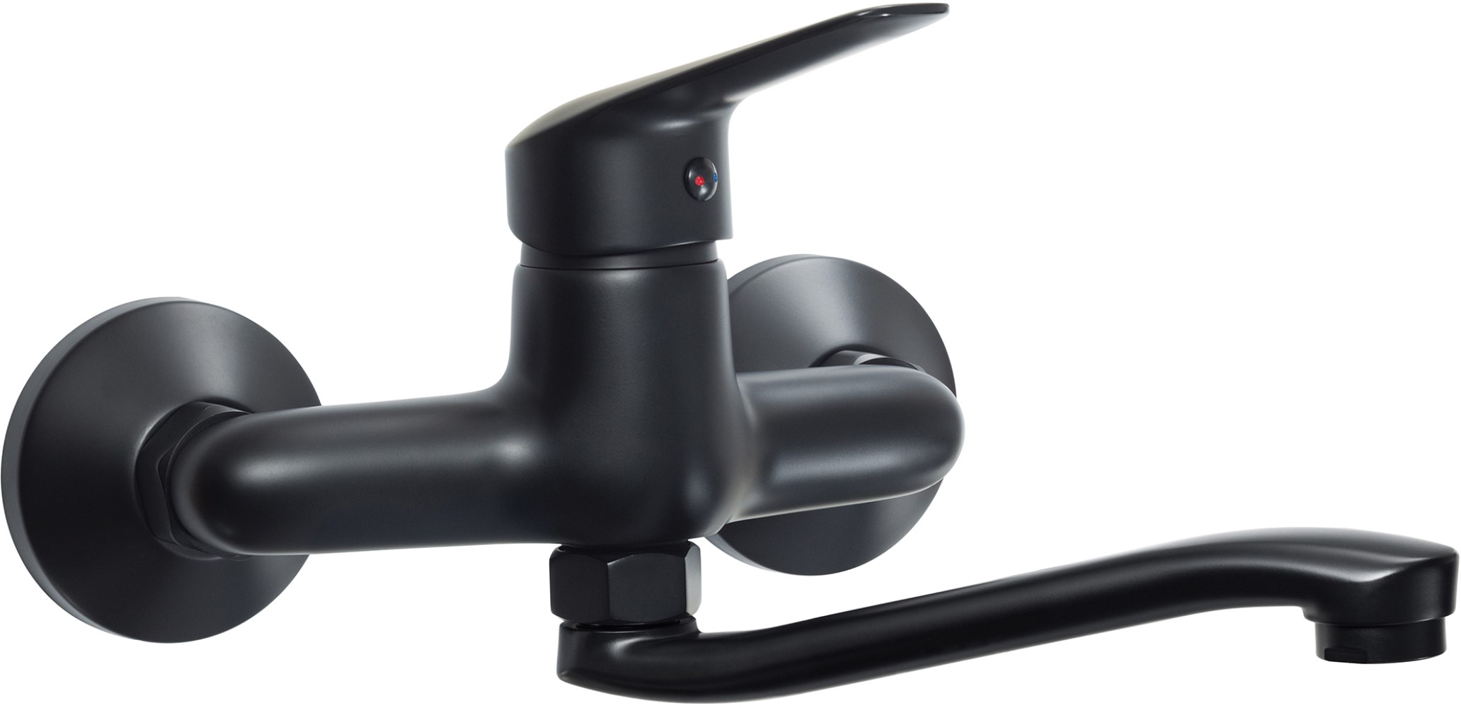 Deante Neo Boro bateria umywalkowa ścienna czarna BMO_N50M - Wysyłka w 24h