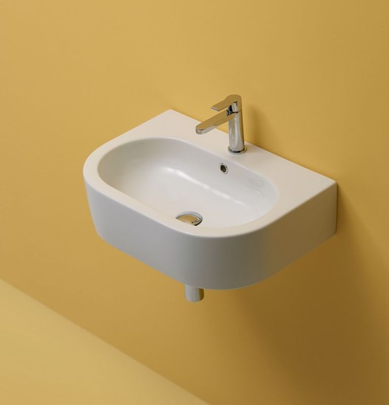 Kerasan Flo umywalka 60x42 cm biały 314201