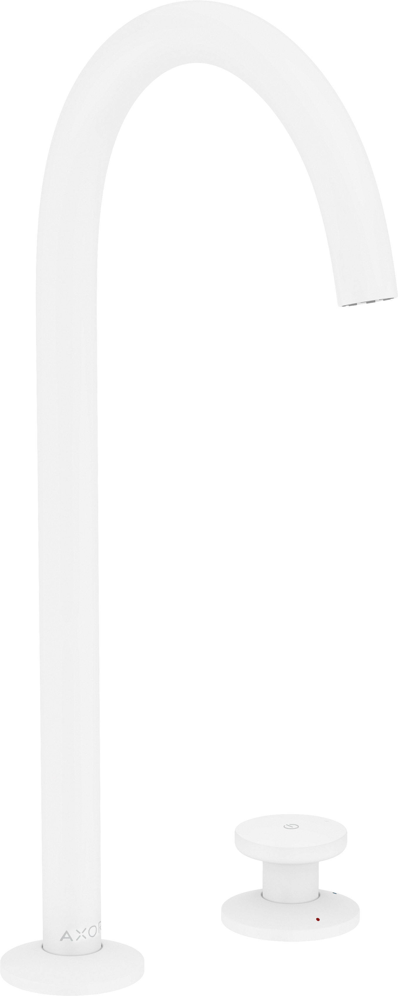 Axor One bateria umywalkowa stojąca biały mat 48060700