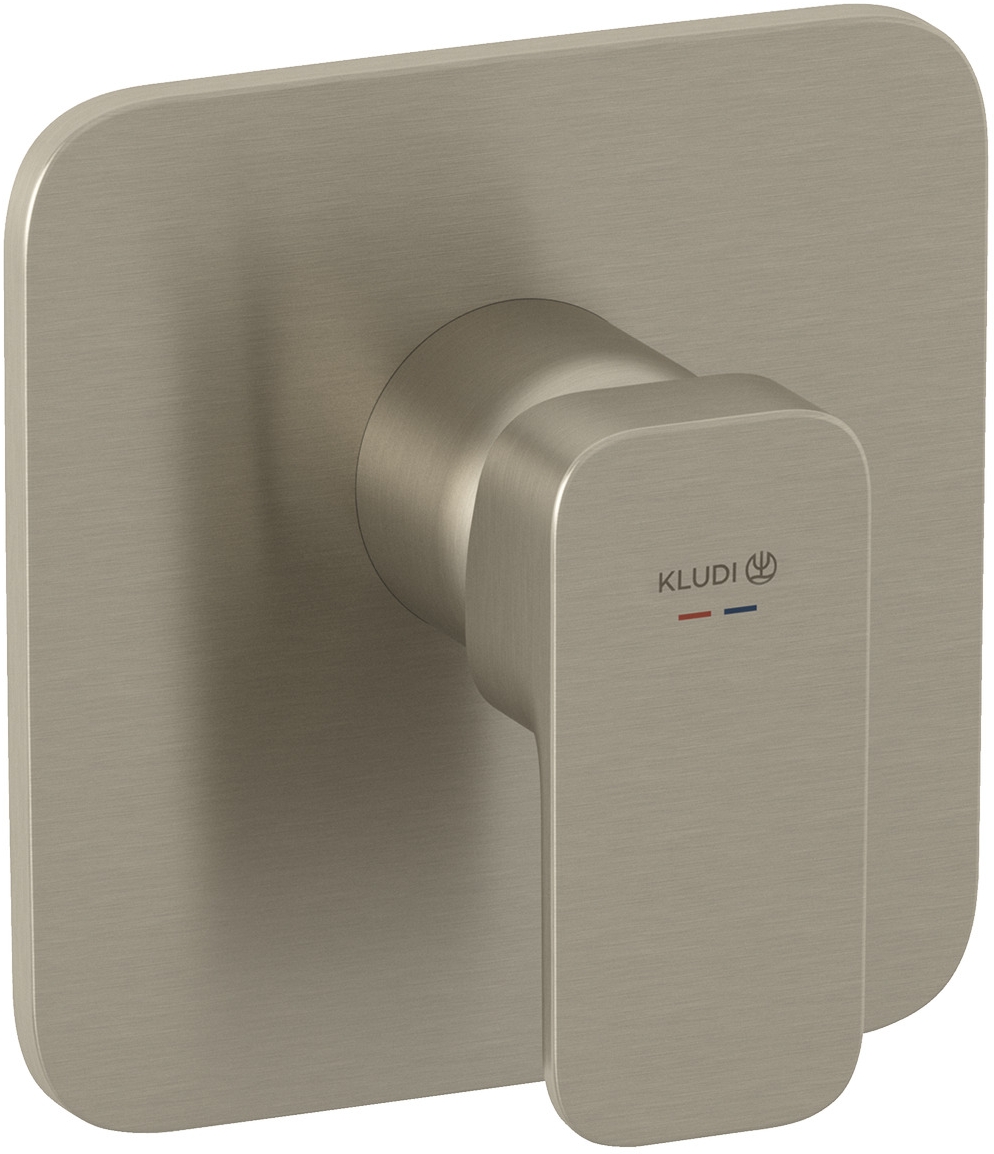 Kludi Renon bateria prysznicowa podtynkowa nikiel szczotkowany 42755N575