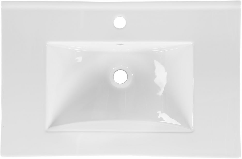 Comad Lava umywalka 61x46 cm prostokątna meblowa biała UM-CFPLAVA60DDP