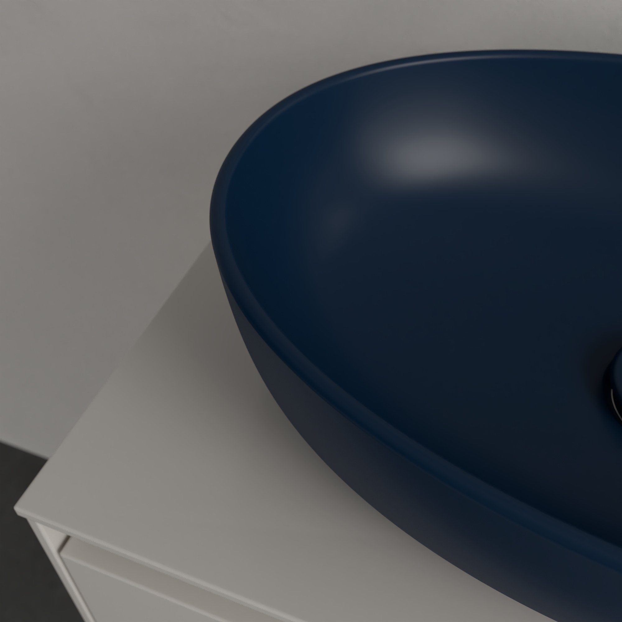 Villeroy & Boch Artis umywalka 48x32,5 cm owalna nablatowa CeramicPlus Nightfall 438848R6