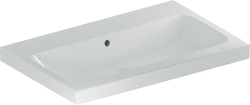 Geberit iCon Light umywalka 75x48 cm nablatowa biała 501.848.00.3