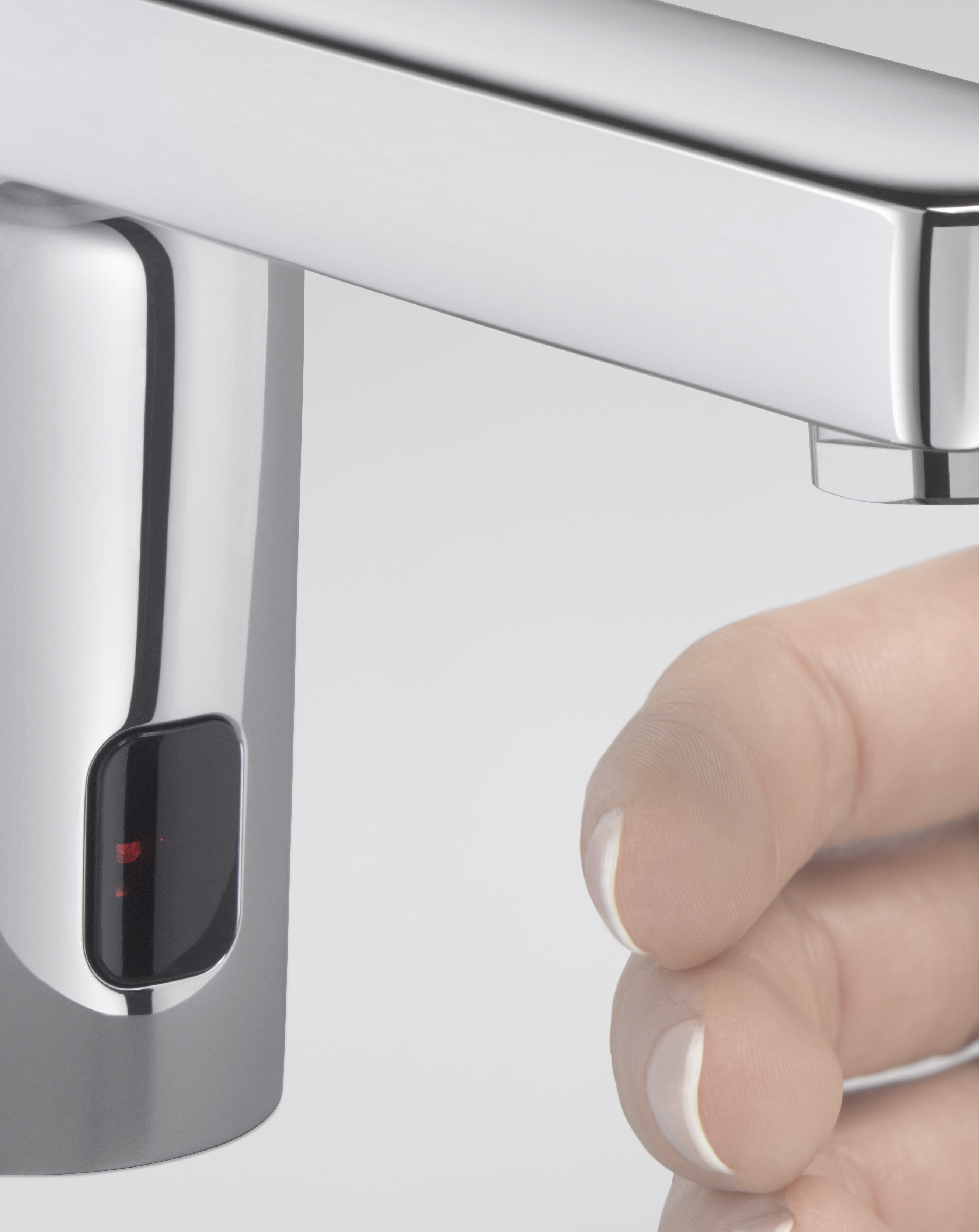 Kludi Zenta bateria umywalkowa stojąca elektroniczna chrom 3820005