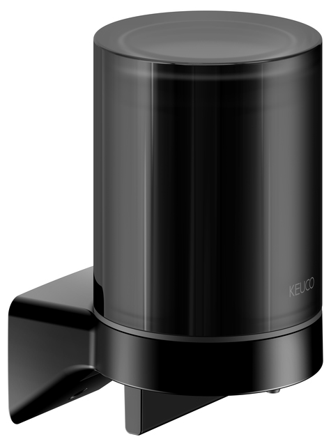 Keuco Aveno dozownik do mydła 180 ml czarny mat 14652379000