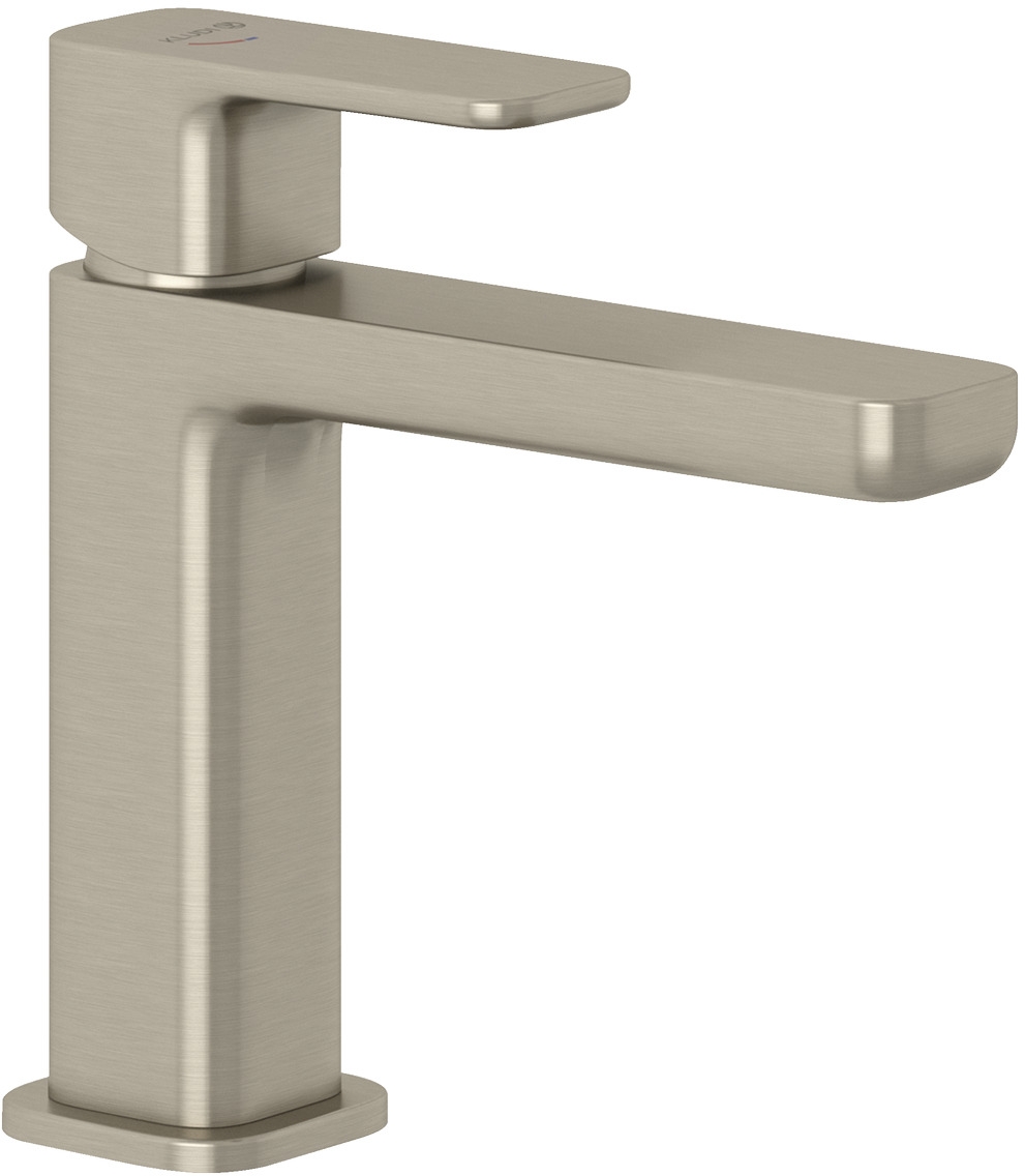 Kludi Renon bateria umywalkowa stojąca nikiel szczotkowany 42289N575