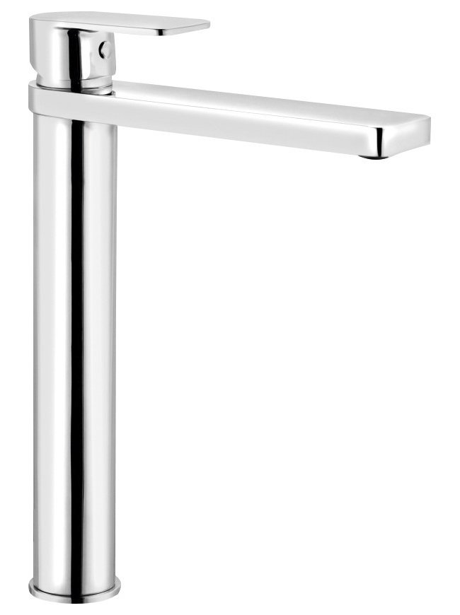 Aqualine Daphne bateria umywalkowa stojąca wysoka chrom DH601