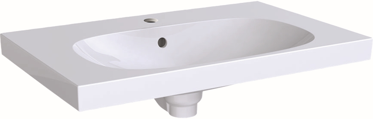 Geberit Acanto umywalka 75x48 cm prostokątna biała 500.622.01.2