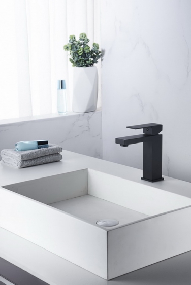 Blue Water Toronto bateria umywalkowa czarny mat TOR-BUN.010CZARNYMAT