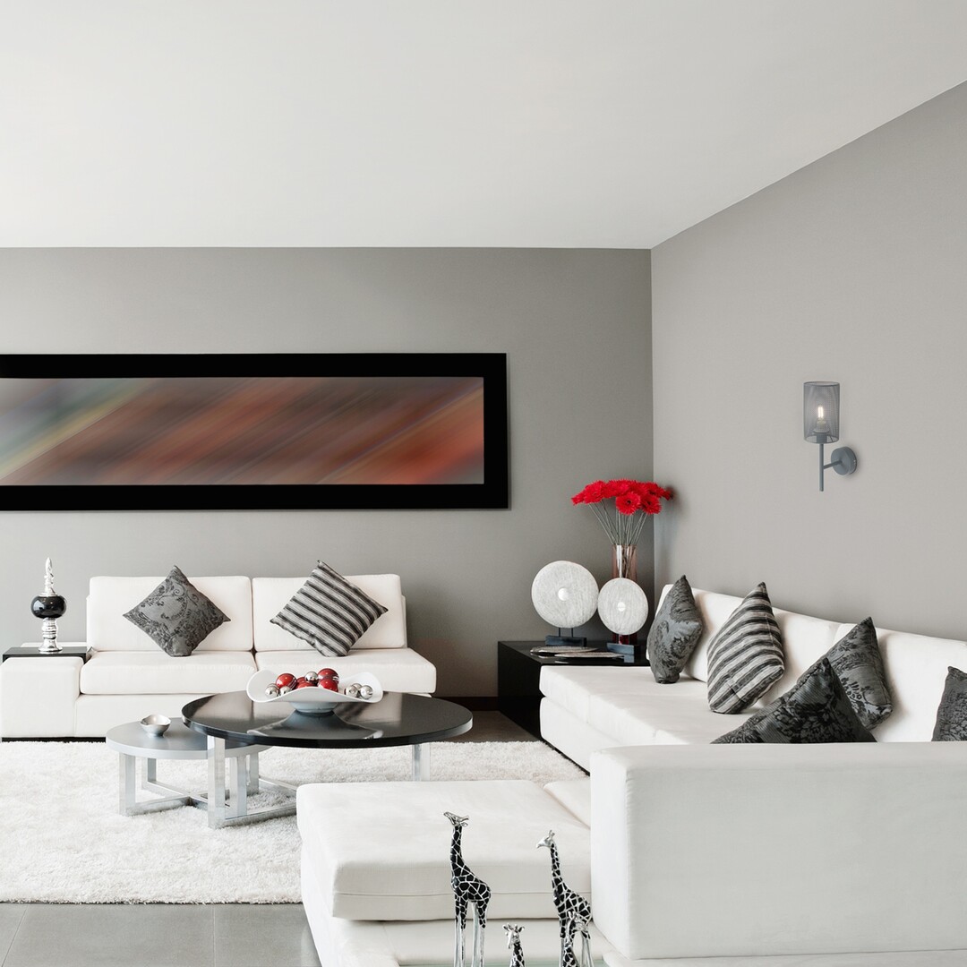 Rabalux Callia kinkiet 1x25W popielaty 3020