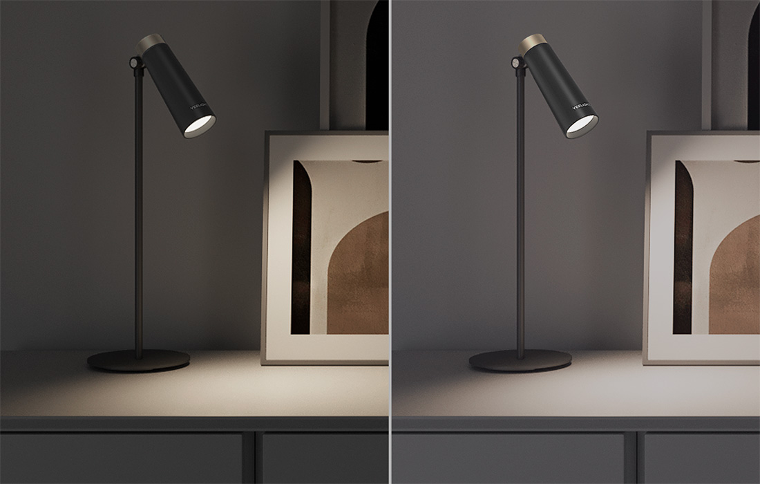 Yeelight 4 w 1 lampa biurkowa 1x5 W czarna YLYTD-0011