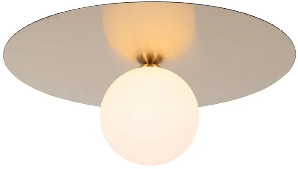 Italux Spoletto lampa podsufitowa 1x40 W złota PLF-201923-1