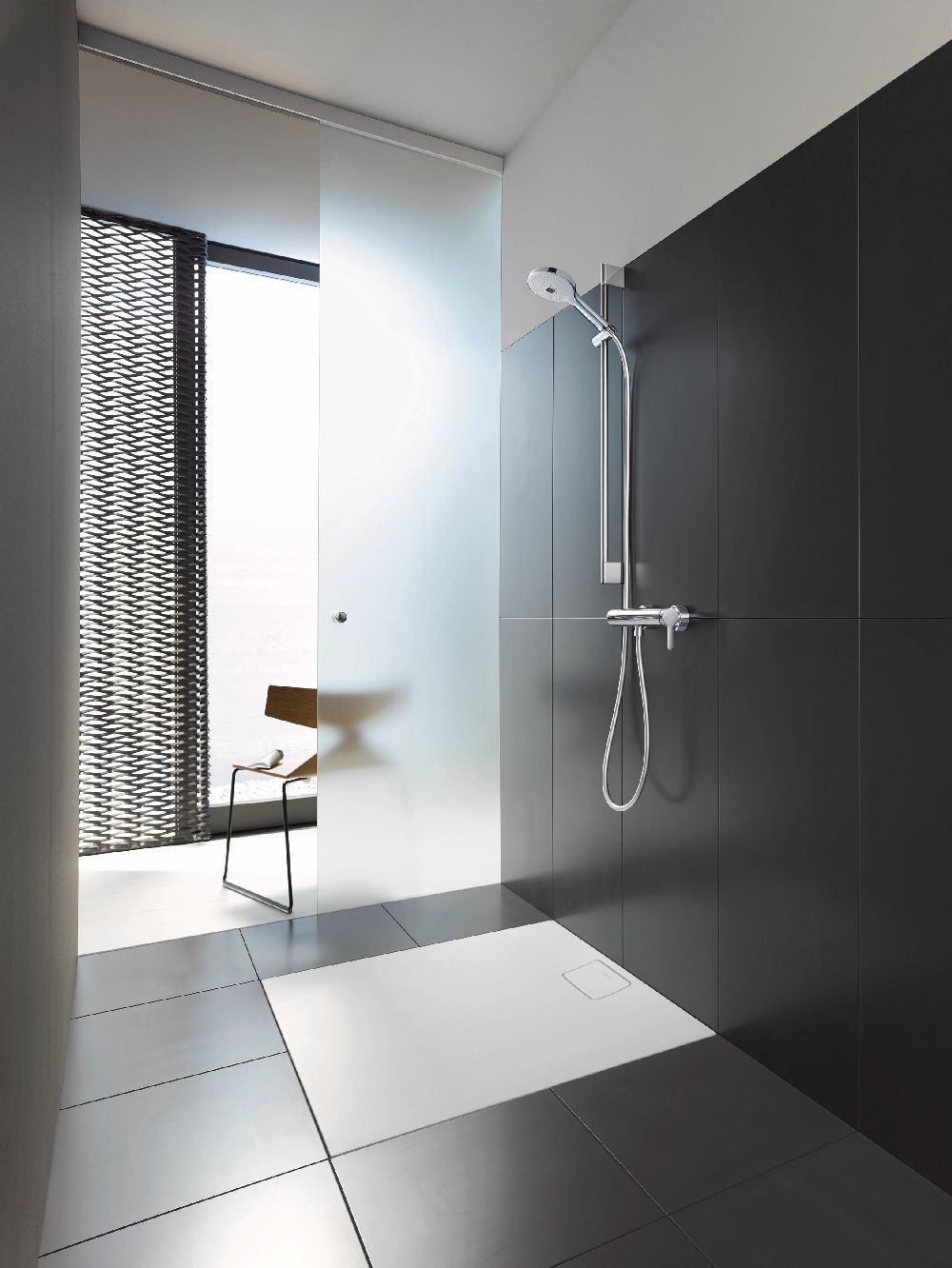 Duravit C.1 bateria prysznicowa ścienna chrom C14230000010