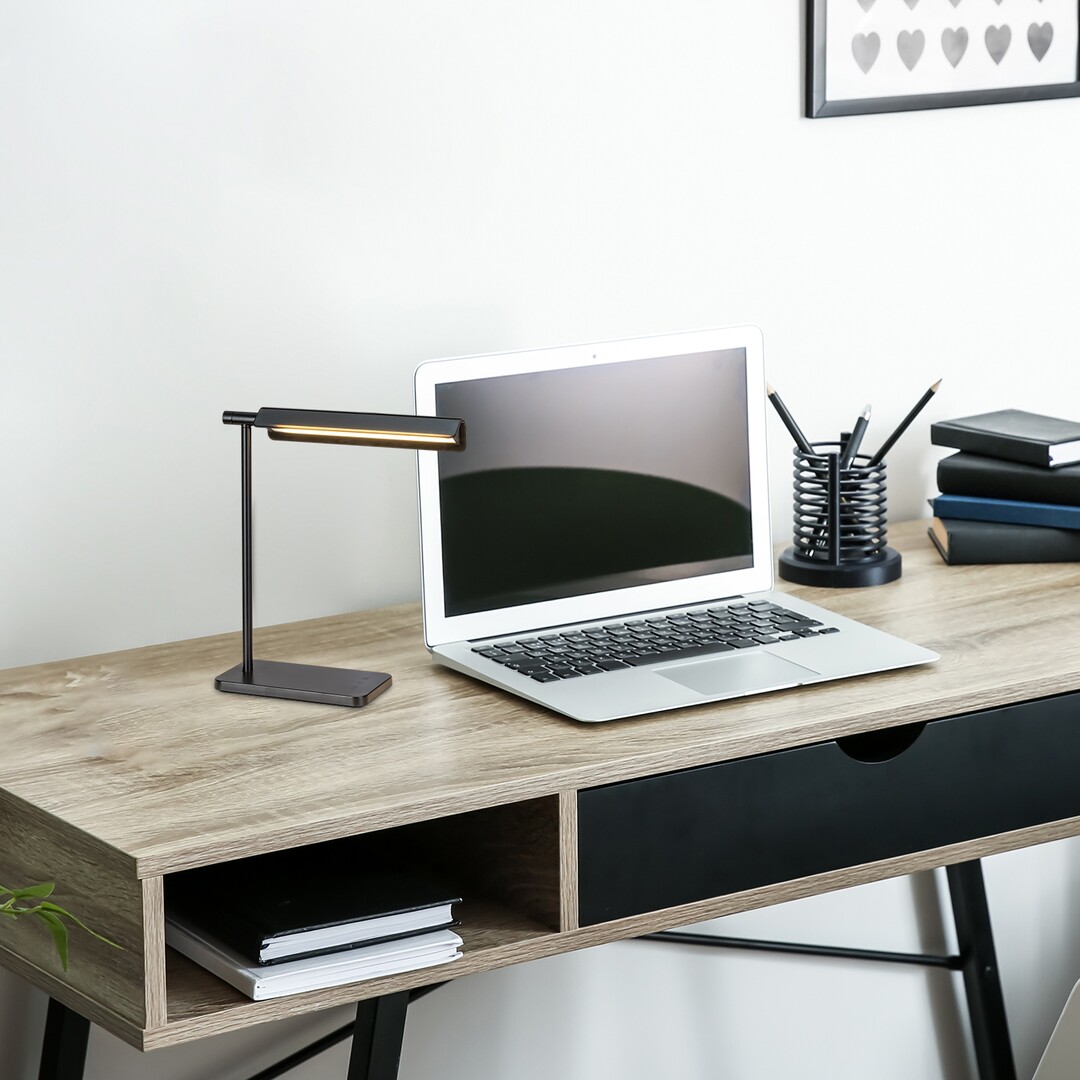 Rabalux Horus lampa biurkowa 1x7W LED czarna 2934