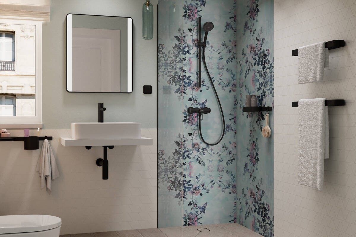 Hansgrohe Zesis S bateria umywalkowa stojąca czarna 74730670