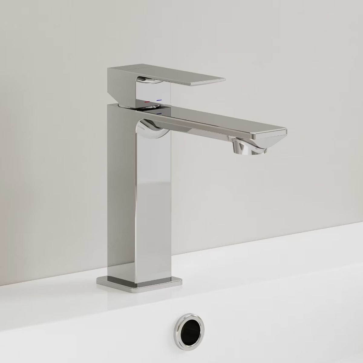 Kronenbach Quara 3.0 bateria umywalkowa stojąca chrom KB100351C10