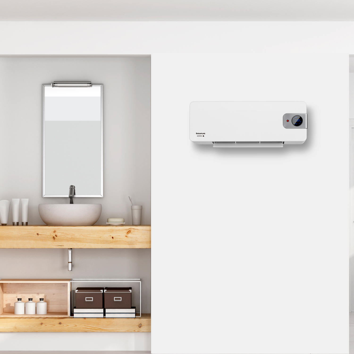 Taurus RCMB termowentylator podłogowy czarny 935064000