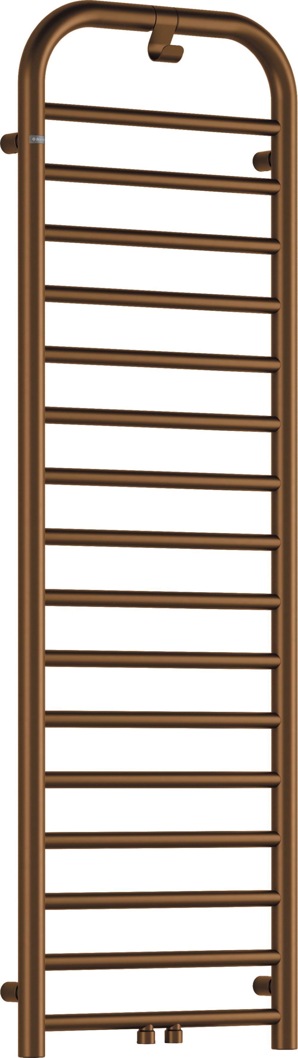 Deante Silia grzejnik łazienkowy drabinkowy 157x50 cm brązowy matowy AGICG51