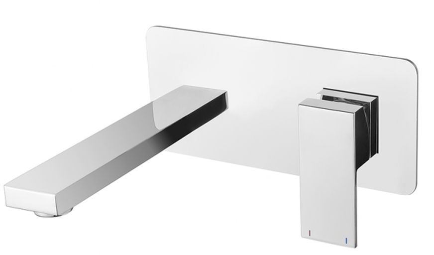 Besco Varium Modern bateria umywalkowa podtynkowa chrom BU-MVS-CH