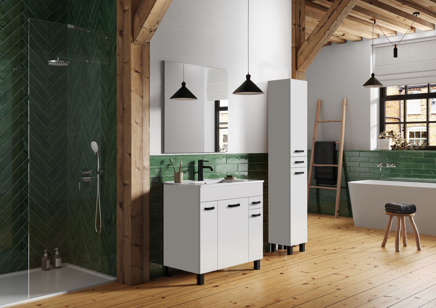 Elita Sunn nóżki do szafki czarne RE169239000560 - Wysyłka w 24h