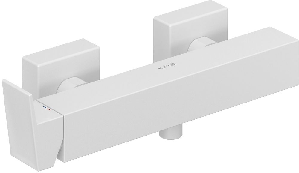 Kludi Decus bateria prysznicowa ścienna biała 548315375