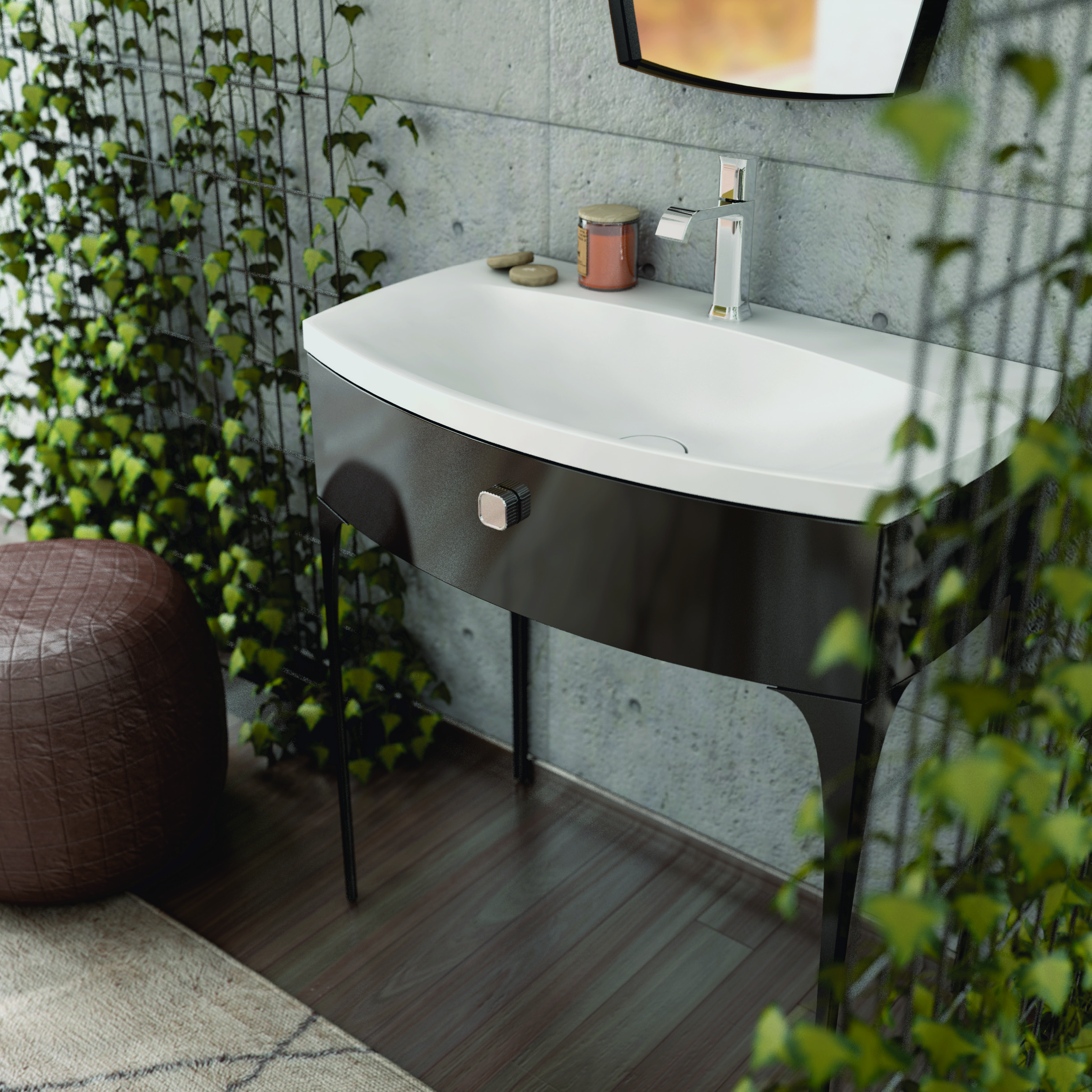 Oristo Louis uchwyt do szafki chrom błyszczący OR50-A-U-3-99