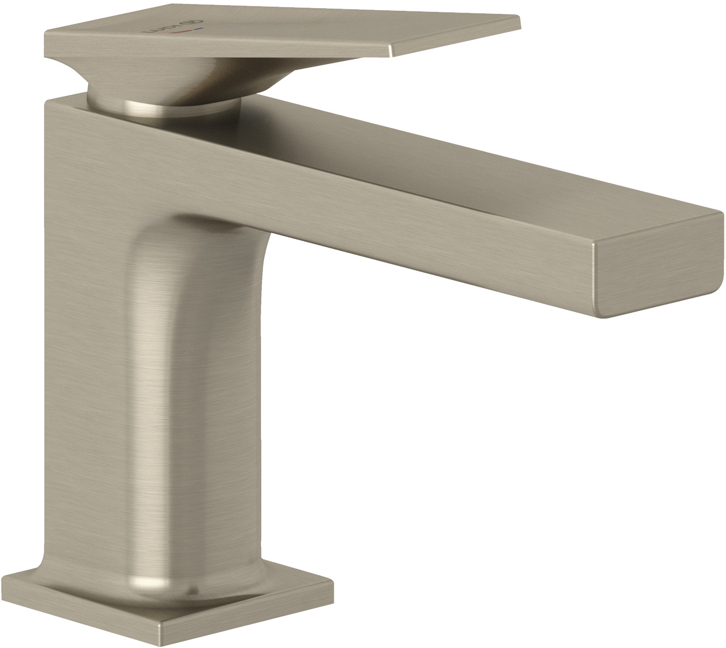 Kludi Decus bateria umywalkowa stojąca nikiel szczotkowany 54267N575