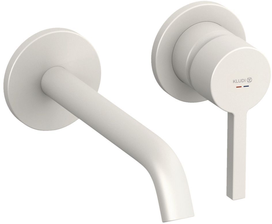 Kludi Nova Fonte Pura bateria umywalkowa podtynkowa szaro-beżowy mat 20244O215