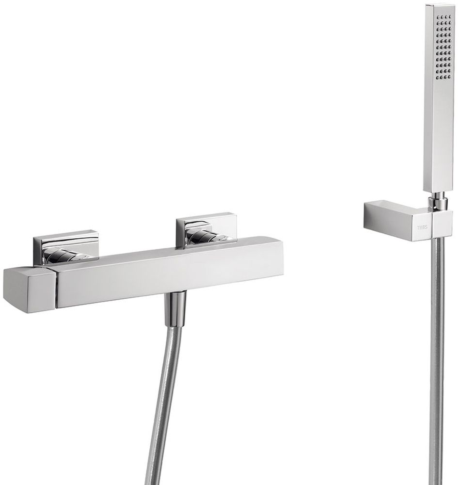 Tres Slim Exclusive bateria prysznicowa ścienna chrom 202.167.01