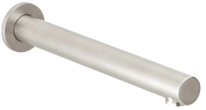 Herzbach Design iX wylewka wannowa ścienna stal szczotkowana 17.142000.2.09