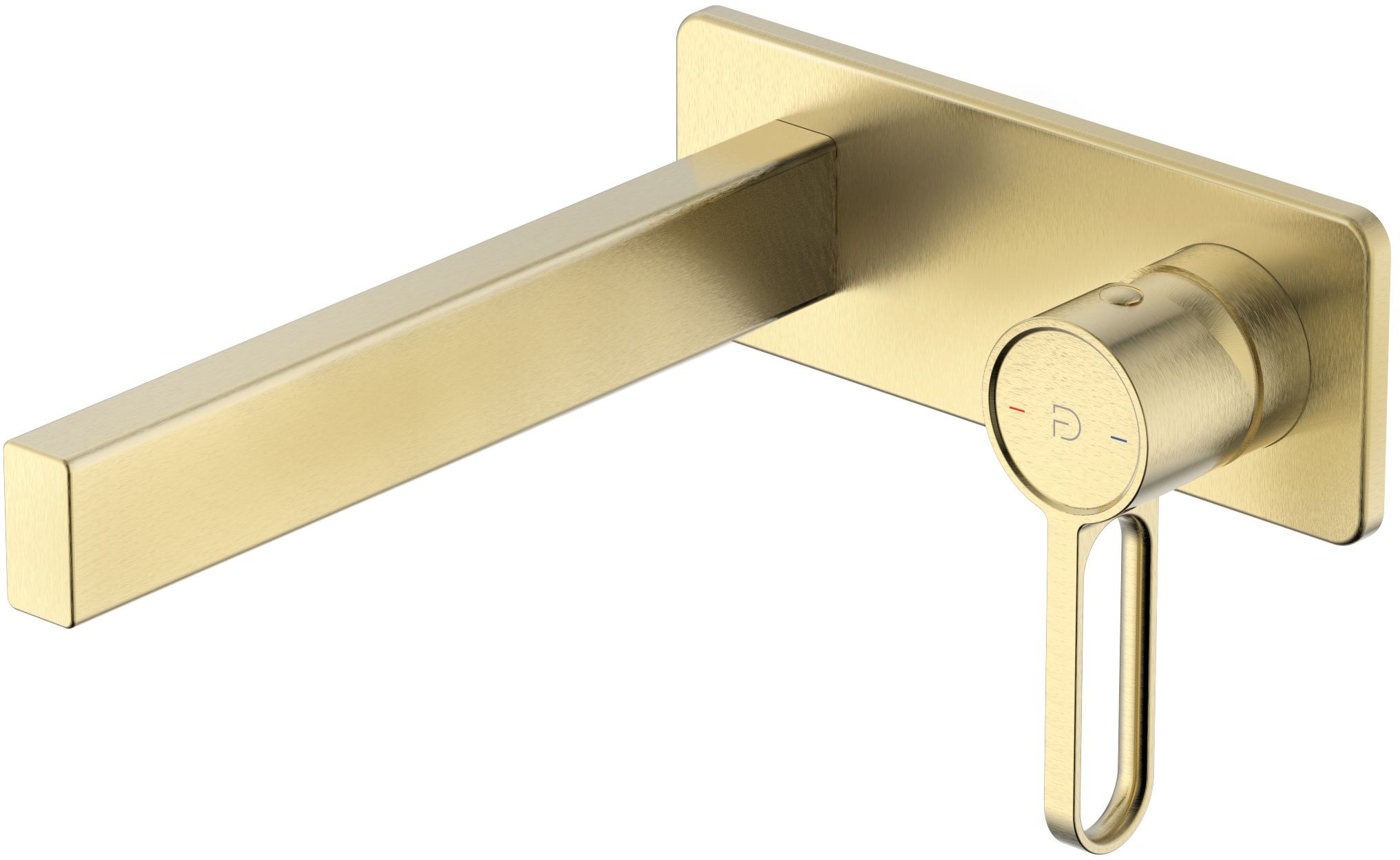 FDesign Zaffiro bateria umywalkowa podtynkowa złoty szczotkowany FD1-ZFR-3PA-57