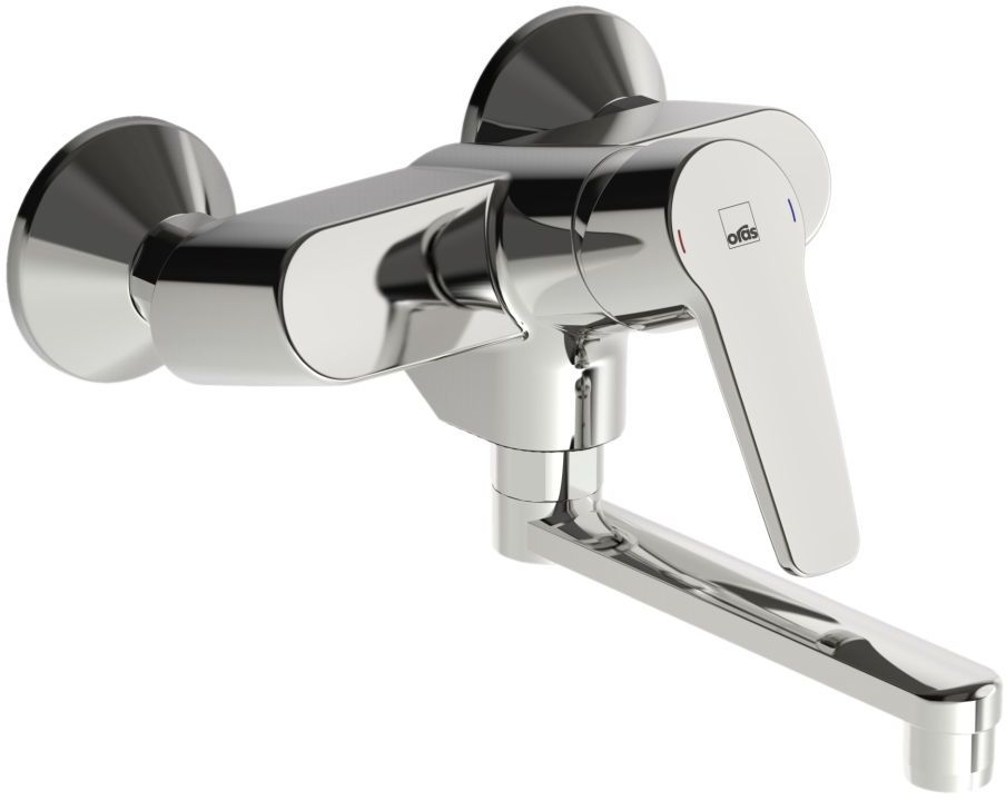 Oras Saga bateria umywalkowa ścienna chrom 3915Y