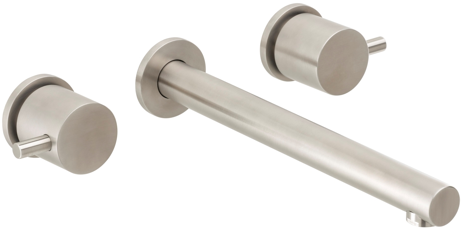 Herzbach Design iX bateria umywalkowa podtynkowa stal szczotkowana 17.959060.1.09