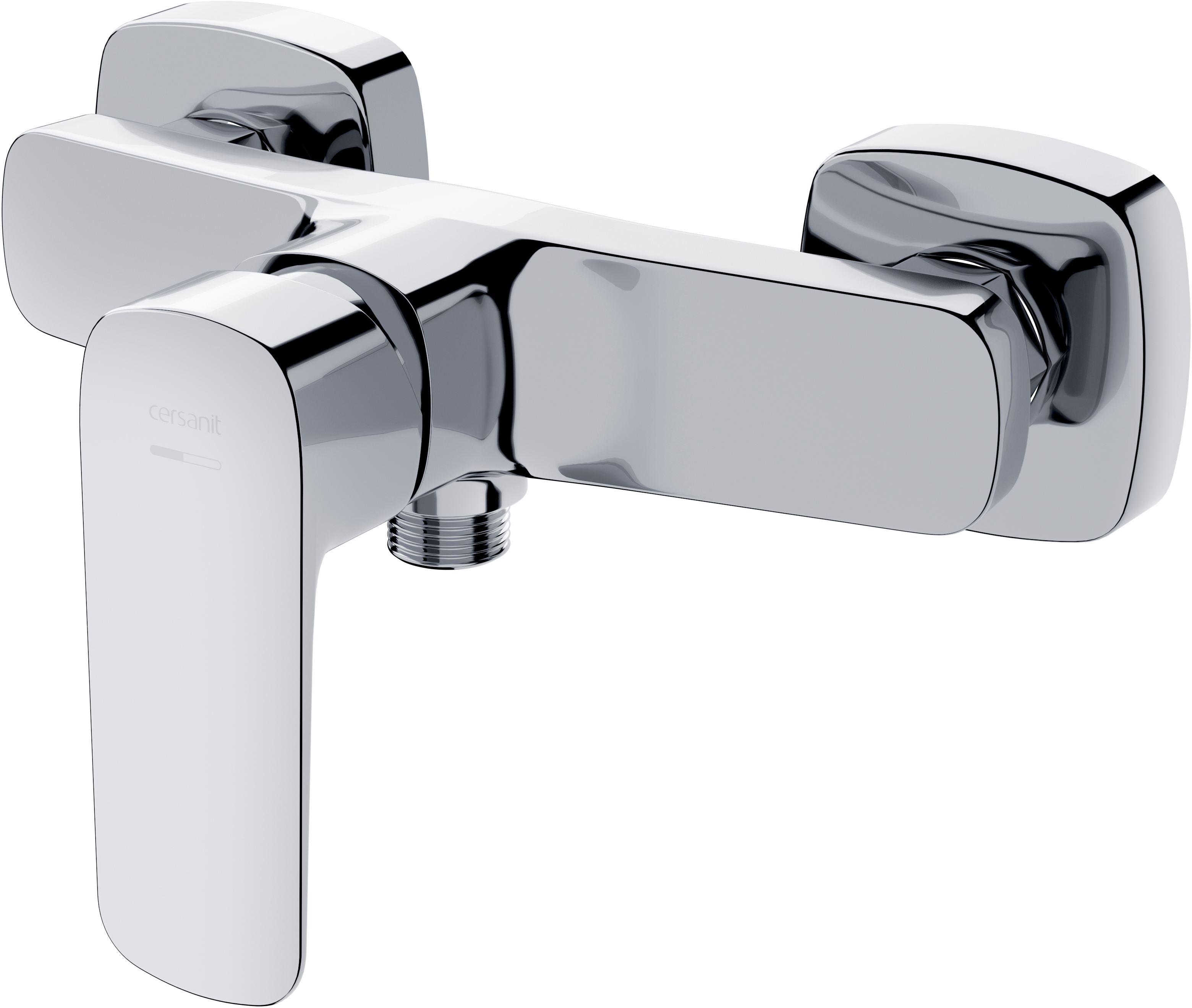 Cersanit Larga bateria prysznicowa ścienna chrom S951-383 - Wysyłka w 24h