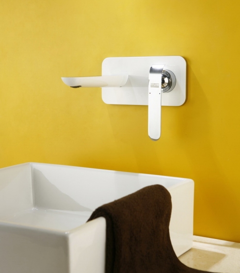 Art Platino Emira bateria umywalkowa podtynkowa biały/chrom EMI-BPU.110BC