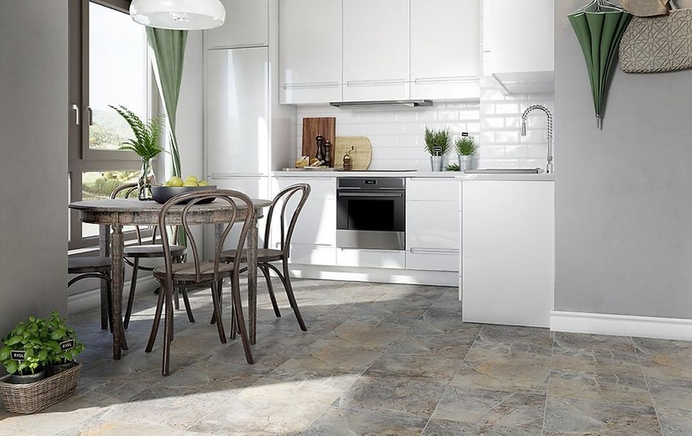 Cersanit Rustyk grey płytka podłogowa 42x42 cm