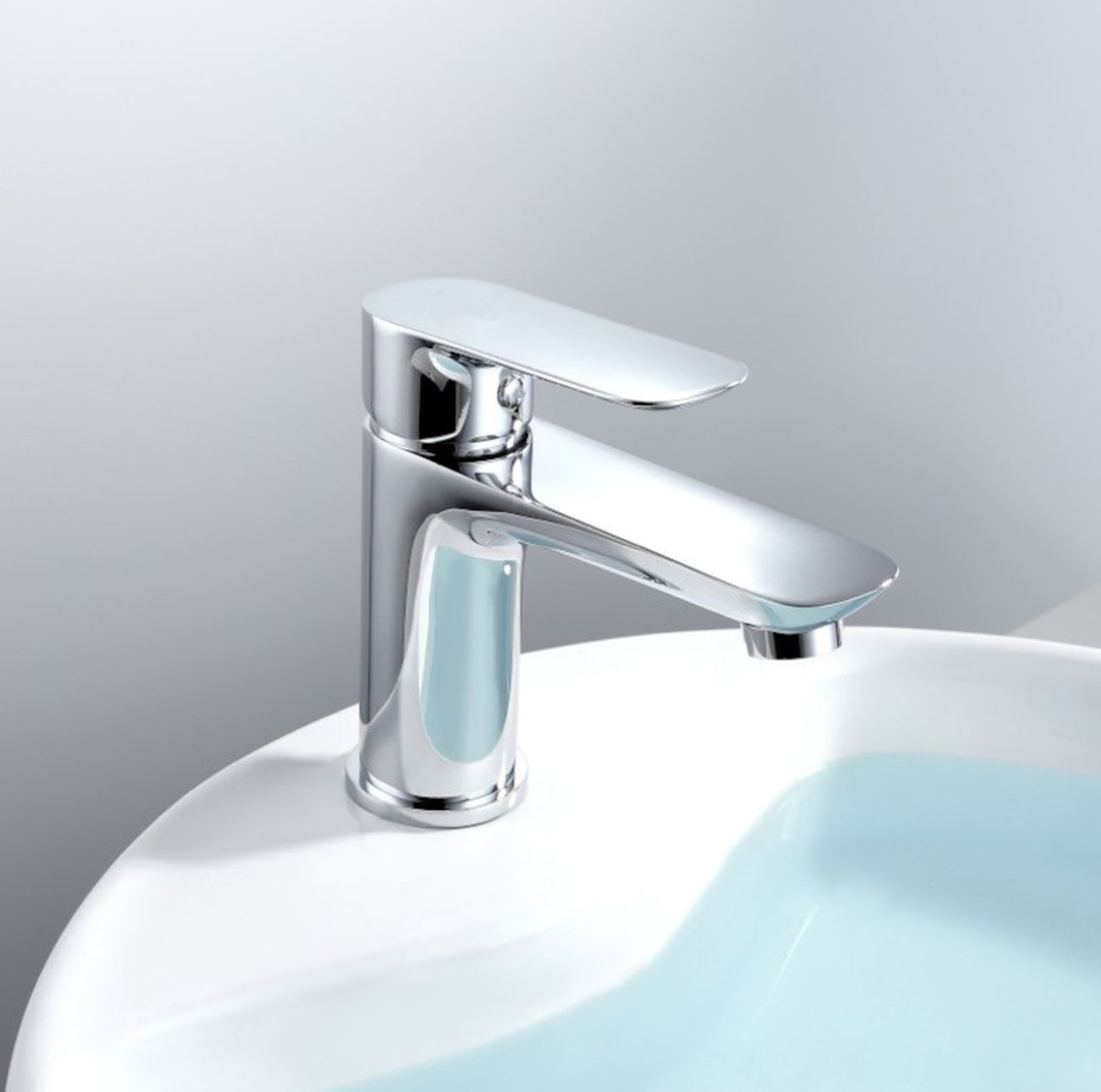 LaVita Spark bateria umywalkowa stojąca chrom - Wysyłka w 24h