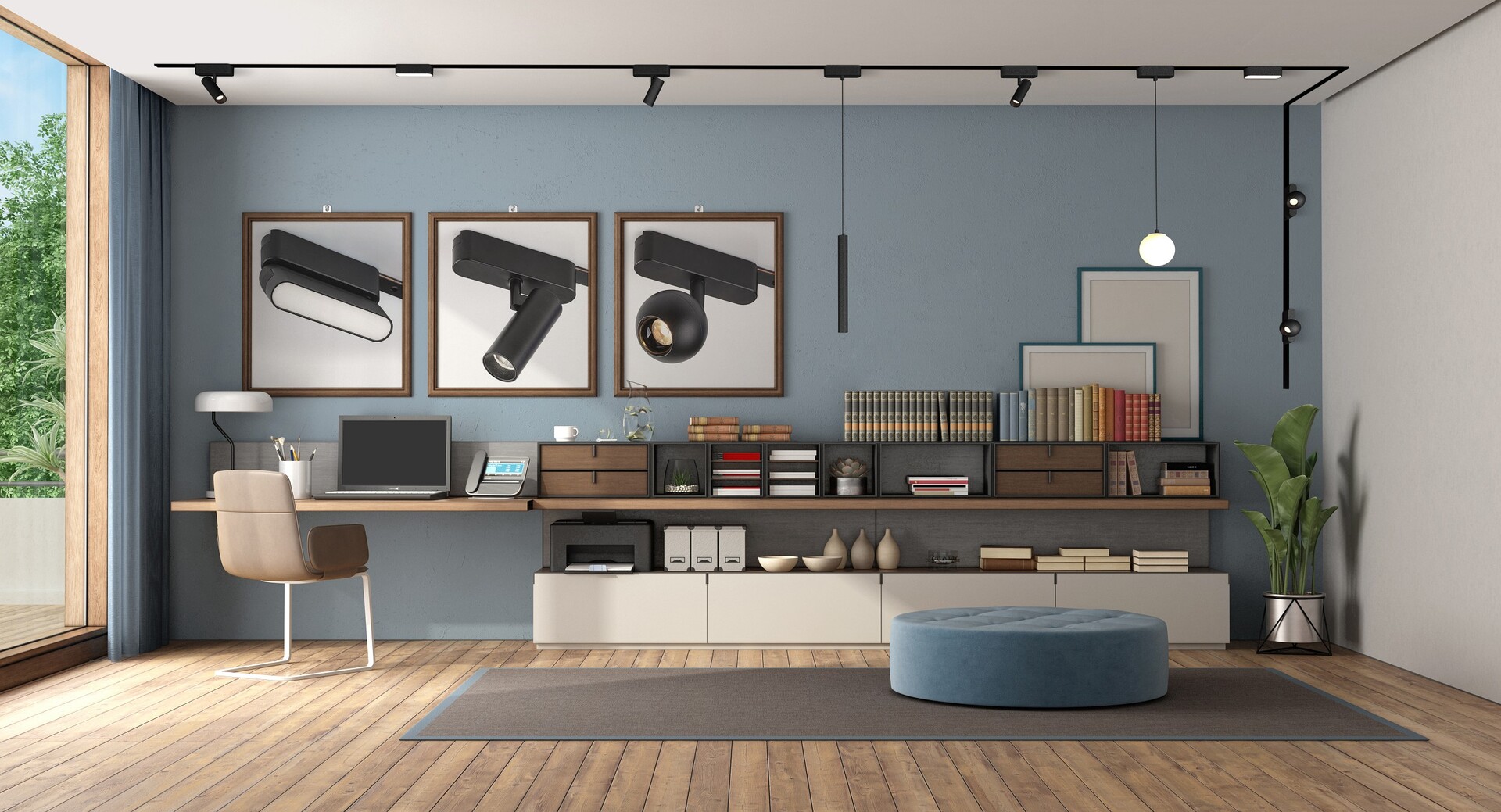 Rabalux LiTrack Line lampa do szynoprzewodów 1x16 W czarny 70102