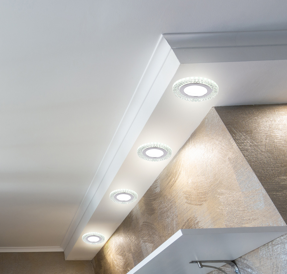 Candellux SSP-28 lampa do zabudowy 2x5W srebrny/przezroczysty 2203164