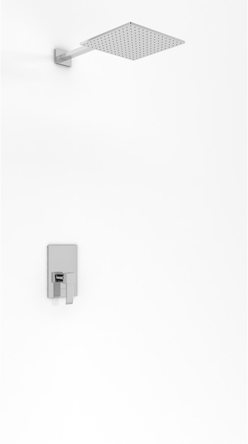 Kohlman Axis zestaw prysznicowy podtynkowy z deszczownicą 20 cm chrom QW220NQ20