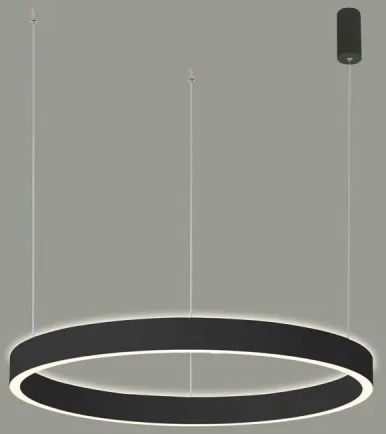 Italux Brasco Up Down lampa wisząca 1x60 W czarna PND-56215D-060RPP-BK-3KS4K-TRDIMM