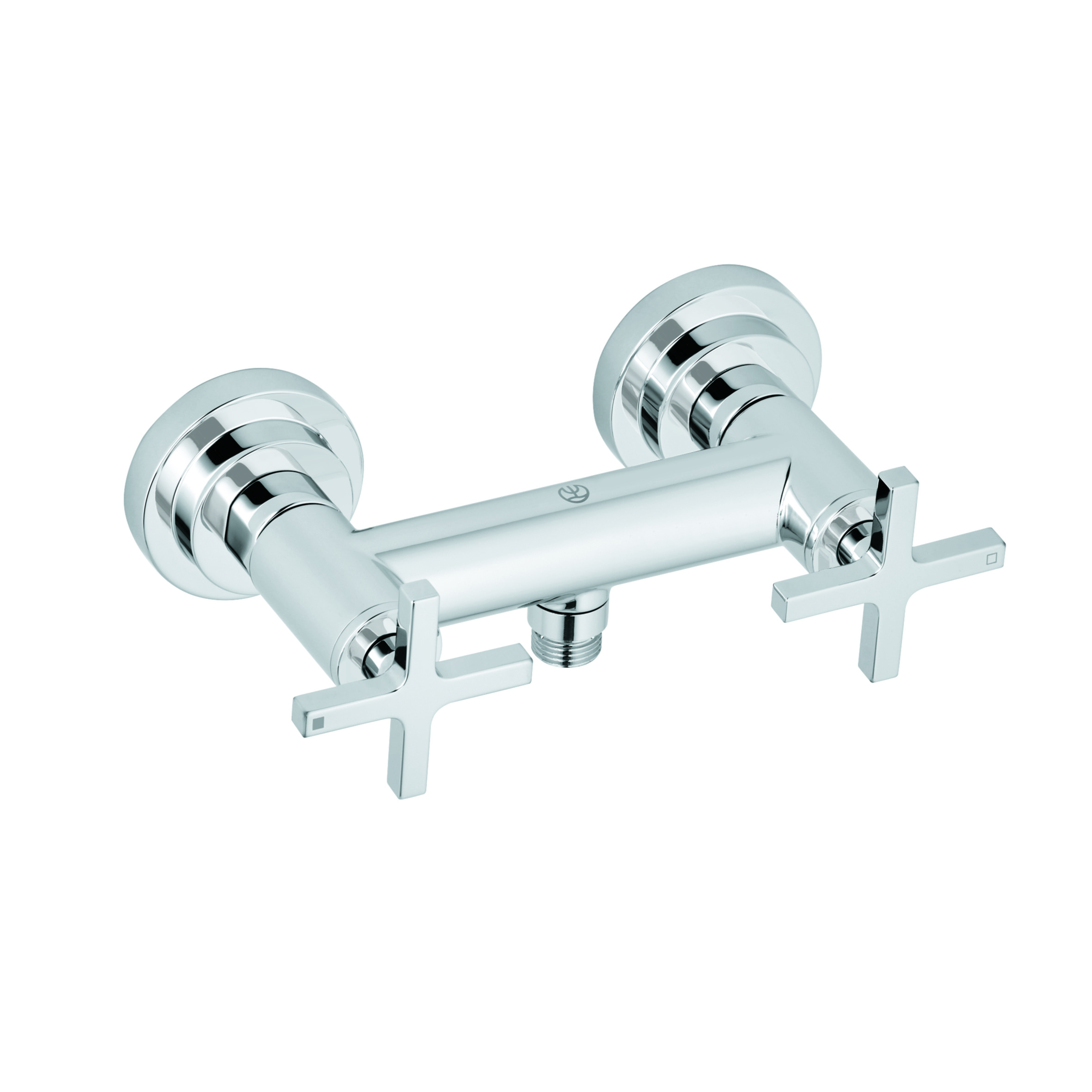 Kludi Nova Fonte Classic bateria prysznicowa ścienny chrom 207100520