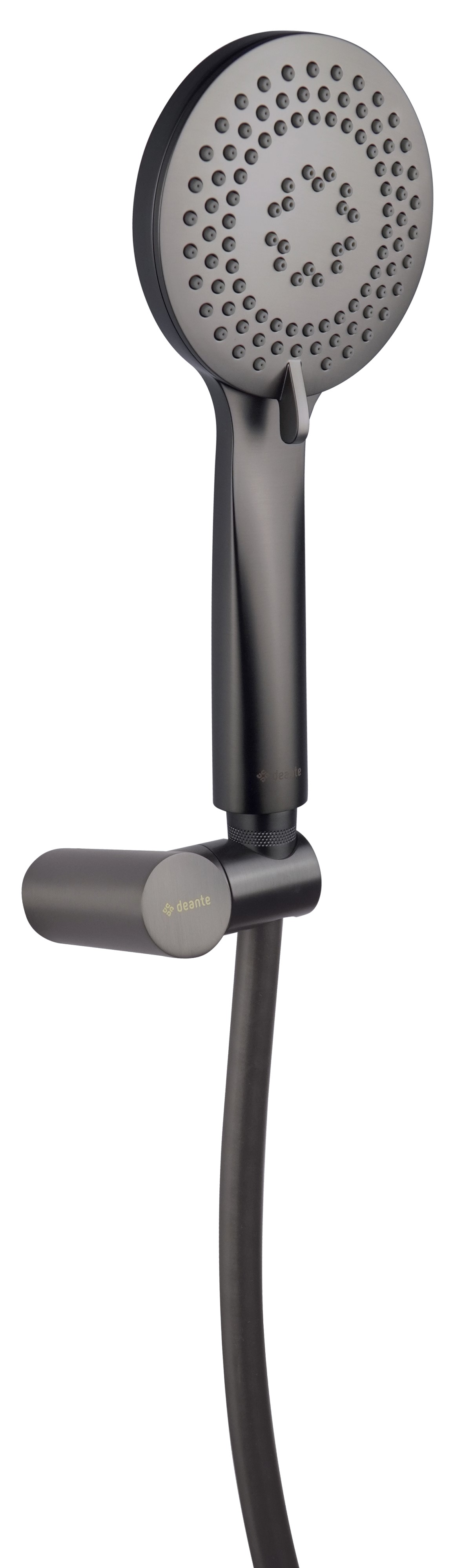 Deante Arnika zestaw prysznicowy ścienny grafitowy NQA_D41K