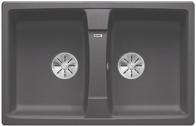 Blanco Lexa 8 zlewozmywak 78x50 cm z Silgranit PuraDur szarość skały 524961