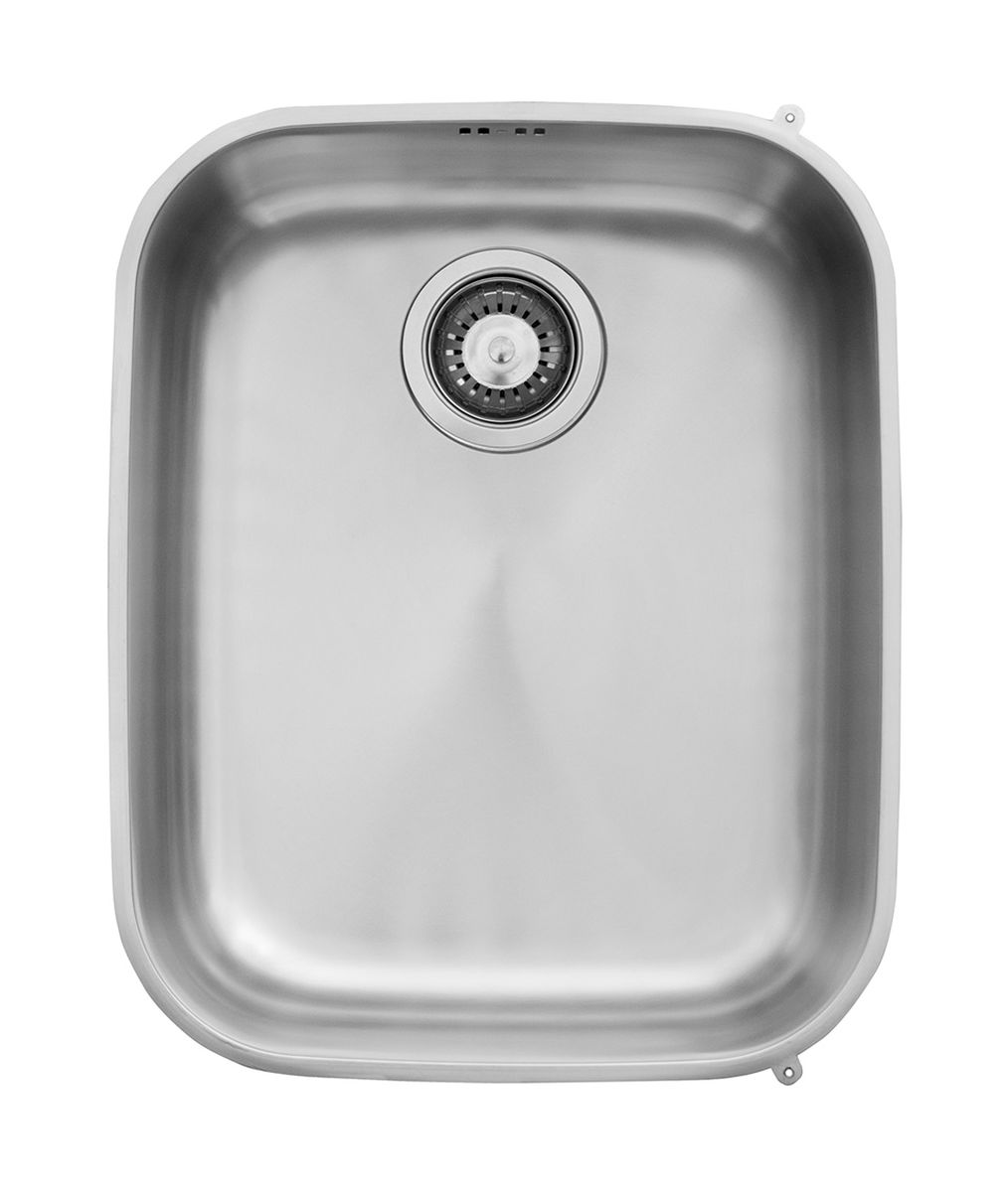 Pyramis Iris zlewozmywak stalowy 50x40 cm len 100010501