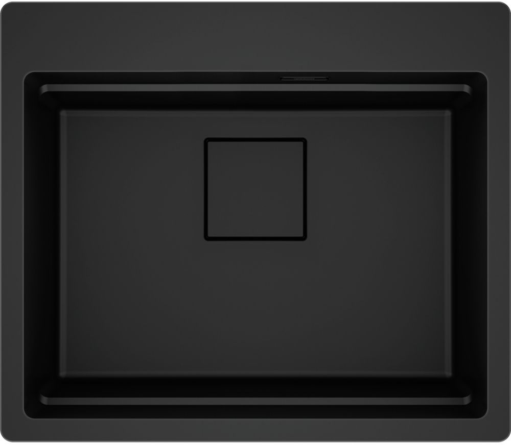 Franke Kanon KNG PRO 610-53 FTL zlewozmywak granitowy 59x51 cm czarny mat 114.0749.632